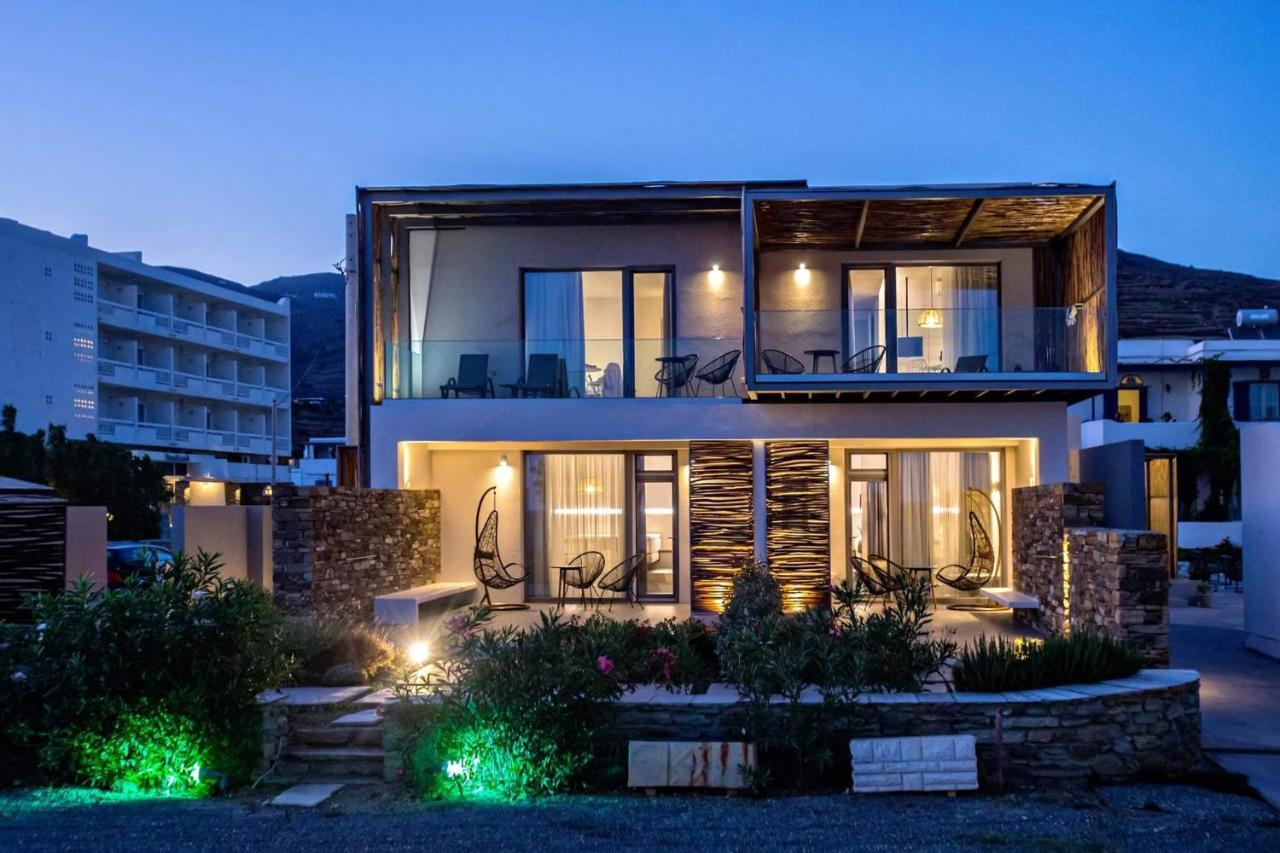 Апартаменты Seaside Tinos Киония Экстерьер фото