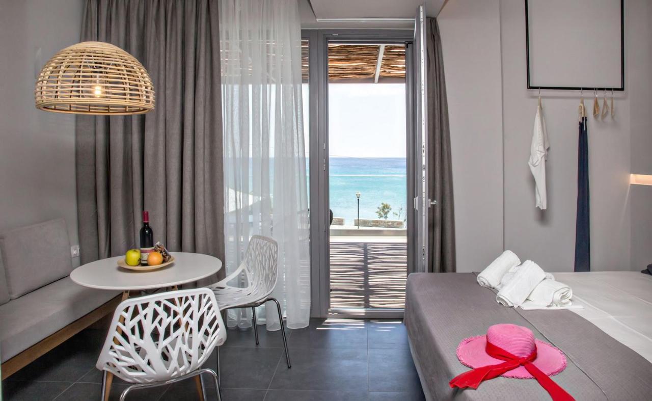Апартаменты Seaside Tinos Киония Экстерьер фото