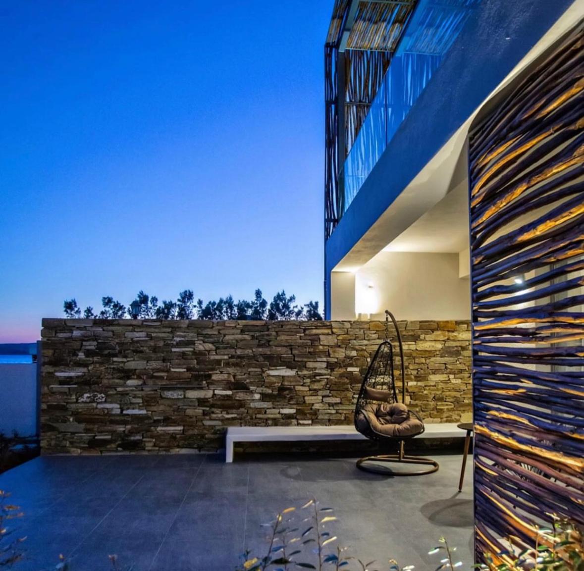 Апартаменты Seaside Tinos Киония Экстерьер фото