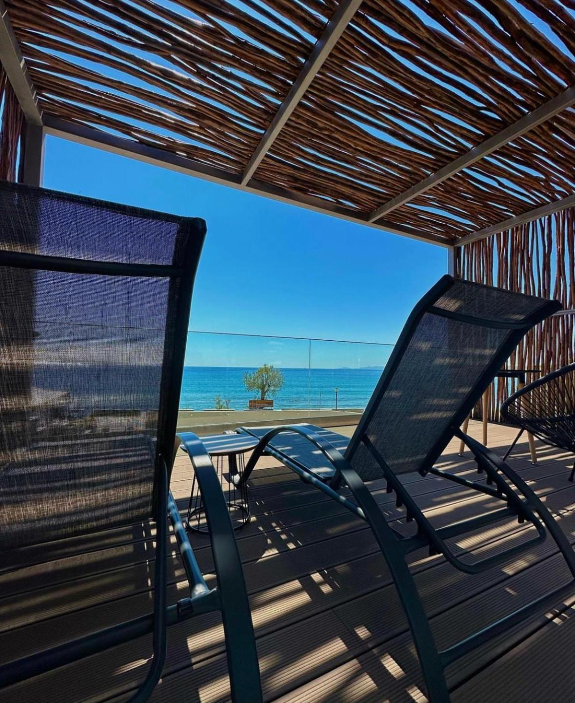 Апартаменты Seaside Tinos Киония Экстерьер фото